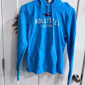 Hollister Teal Hoodie